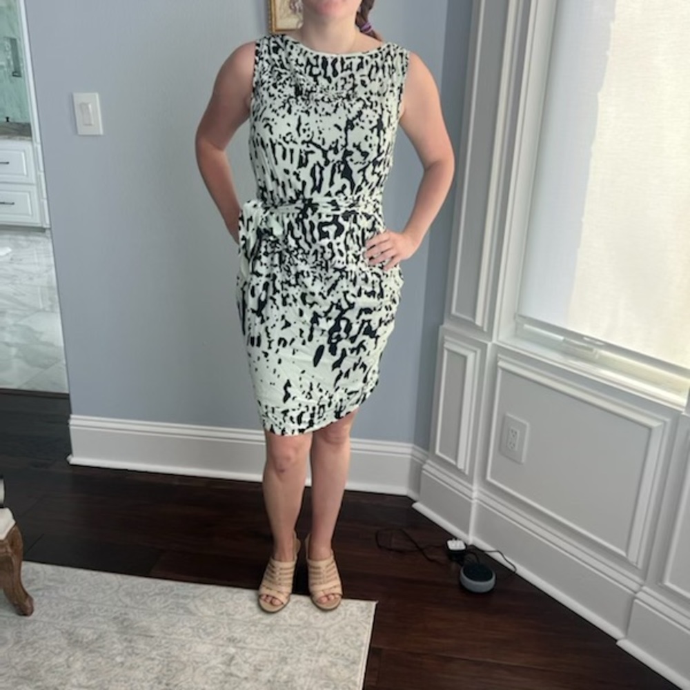 Rocky Road print Diane Von Furstenberg dress